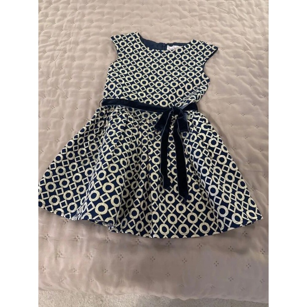 Hala Baloo Jaquard Print Dress. Size 4